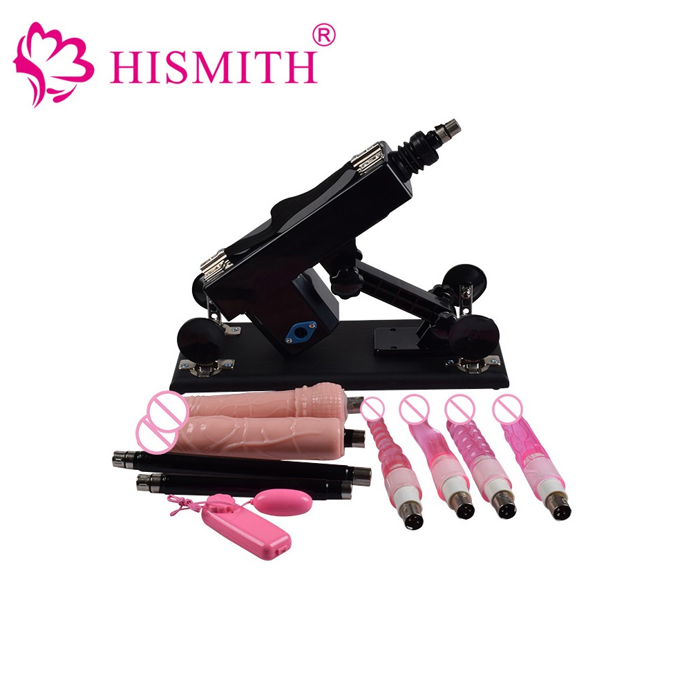 HISMITH Automatic Sex Machine for Women Adjustable Speed Pumping Gun with D...
