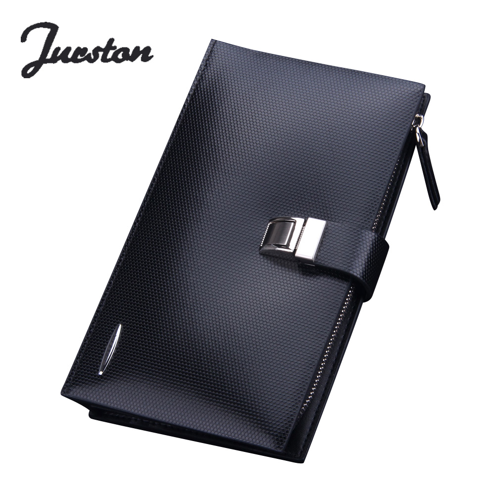 Wire wallet male long design male genuine leather zipper thickening first layer of cowhide multi card holder hasp wallet