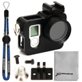 Aluminium Frame Protective Housing Case Shell 37mm UV CPL Filter FOR GoPro Hero 4 OS271