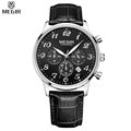 MEGIR Chronograph Quartz Military Men Genuine Leather Casual Watches Multifunction Digital Waterproof Watches Relogio Masculino