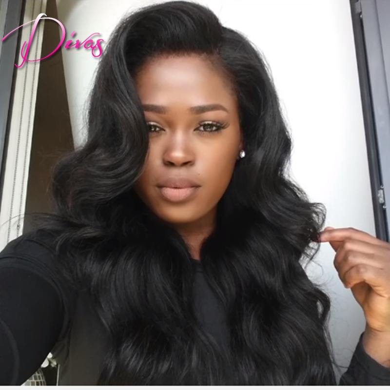 7A Grade Full Lace Wigs Brazilian Virgin Hair Unprocessed Full Lace/Lace Front Human Hair Wigs with Baby Hair for Black Women