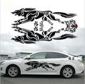 A full Set Car Styling Car Body Reflective Waterproof Personalized 3D Emblems Car Sticker Animal