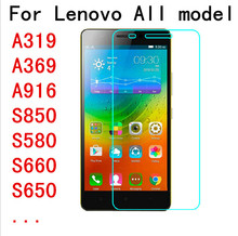 Для Lenovo закаленное стекло передней протектор S580 S850 р70 A319 A5000 S90 S660 S650 S860 A369 против взрывов , защитная пленка