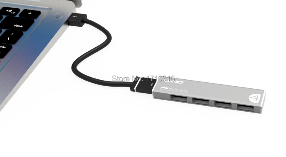 Brand NEW High Quality LDNIO DL H1 Aluminum Alloy High Speed 4 Ports USB 2 0
