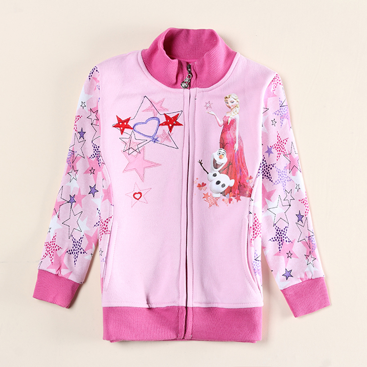 children jackets girls winter coat 2015 new coming casual elsa outerwear kids clothes girls jackets for baby girls F5421