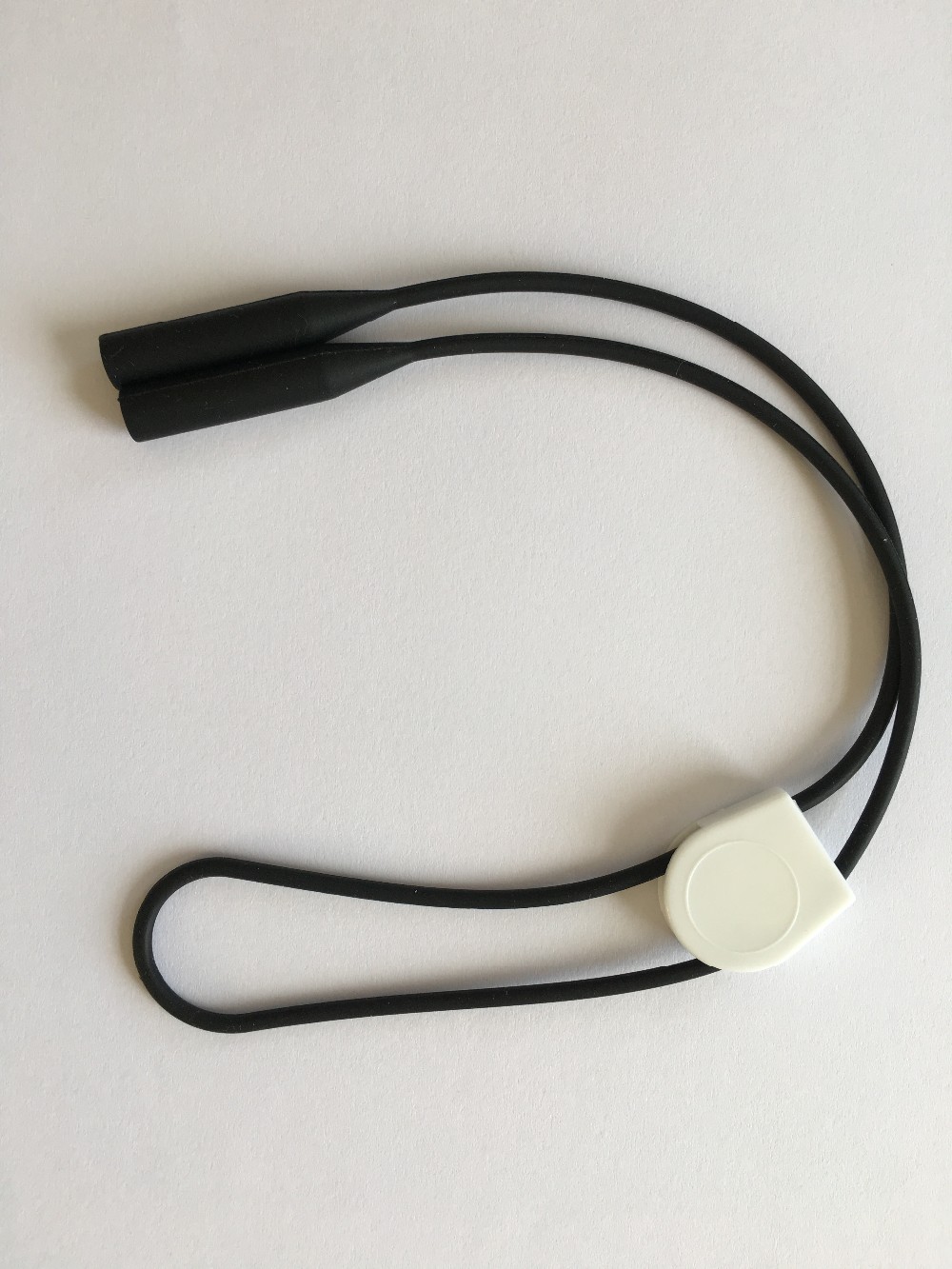 eyeglass adjustable silicone rubber cord with buckle spectacle chain