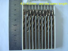 4 1mm Cobalt drill bit Straight Shank Twist Drill bit 10pcs 1 lot M35
