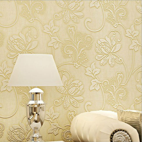 Vintage Classic Pink white beige green French Modern Damask Feature Wallpaper Wall paper Roll For LivingRoom