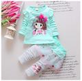 Kids Clothes Set Baby Boys Girls Clothes Suit Toddler Boys Clothing Long Sleeve Tshirt Pants Casual