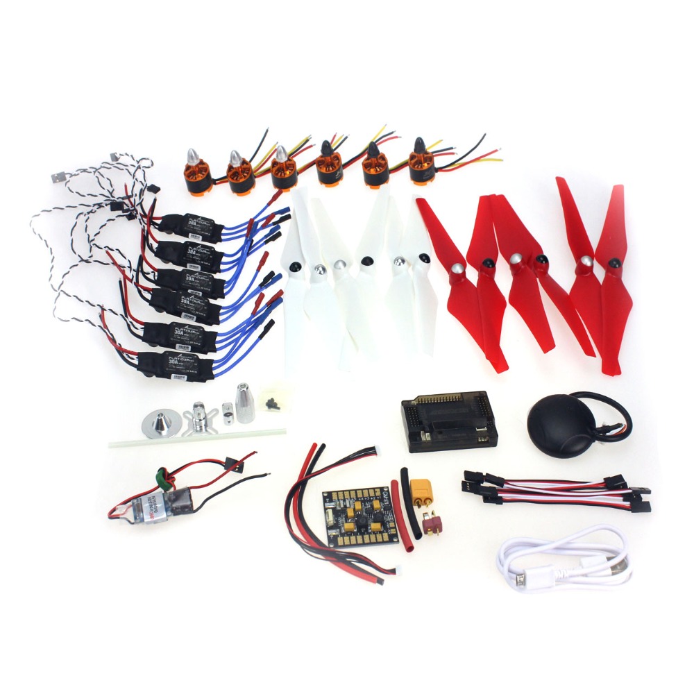 F15843 B DIY GPS font b Drone b font Electronic 920KV Brushless Motor 30A ESC BEC