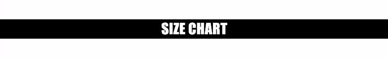 800 SIZE CHART