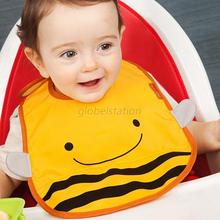 Cute Cartoon Print Baby Bibs Infants kids Saliva Towel Lunch bibs Waterproof