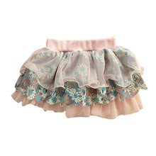 summer Baby girls skirt Chinoiserie skirt Girls chiffon Baby cake skirt