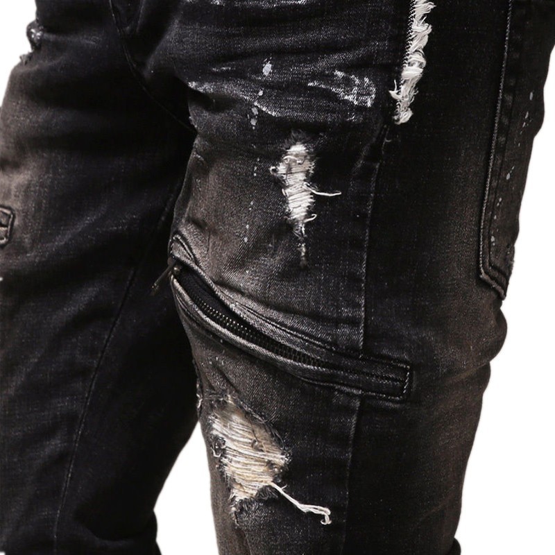 Mens Ripped Jeans02