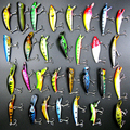 New 30pcs Kinds of Fishing Lures Crankbaits Hooks jigging Lure Assorted Tackle Set Artificia Wobbler Carp