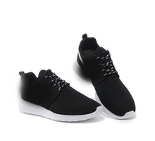 2016 men and women fashion breathable casual shoes shoes gray black lace flat shoes size 36-44 +