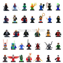 Minifigures For Individually Sale Marvel DC Super Heroes Avengers Star Wars Building Blocks Sets Model Brick Toy Lego Compatible