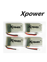 3.7V 650mAh Xpower lipo battery SYMA X5C-1 X5C X5 X5SC X5SW X6SW JJRC H9D H5C RC Drone 4pcs