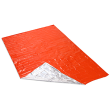 Insulating Mylar Material Thermal First Aid Blanket Outdoor Survival Life saving Waterproof Emergency Rescue Tent Camping
