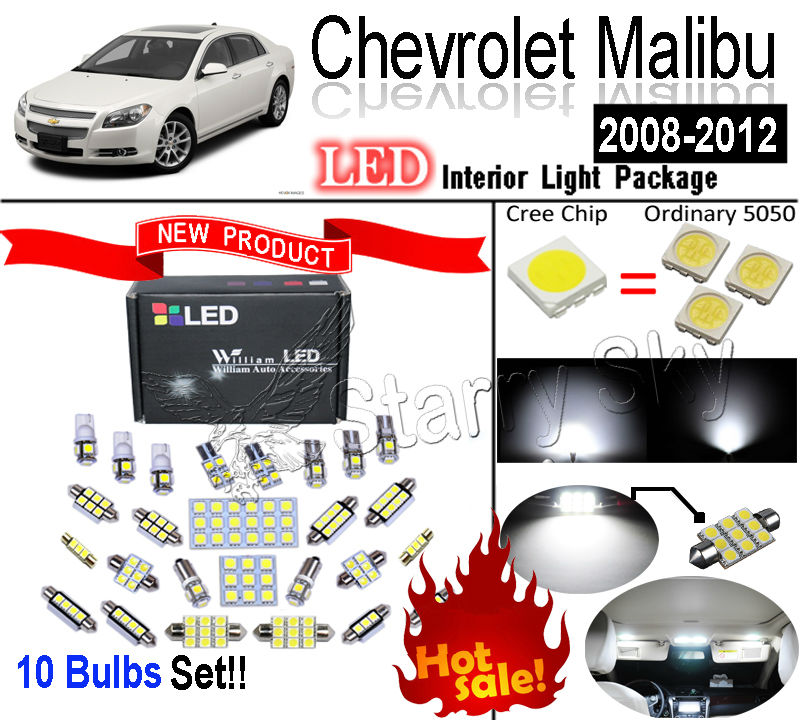 10 Blubs          Chevrolet Malibu 2008