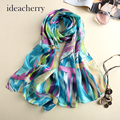 ideacherry Pashmina Scarf Women 2016 New Arrive Spain Voile Velvet Chiffon Scarf Winter Echarpes Scarves Silk