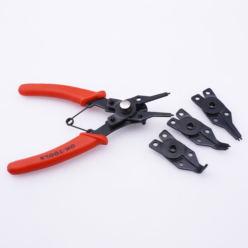 Фотография Straight elbow 6 inch inner ring Four multi-purpose pliers snap ring pliers multifunction card wild card hardware tools pliers