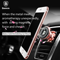 Original Baseus Universal Gold Aromatizing Car Mount Phone Holder Air Vent Outlet Mount Stand For iPhone