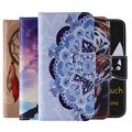 Luxucy Cases For iPhone 4 4S 5 5S SE Cover Fashion 15 Painting Patterns Wallet Leather