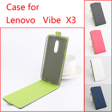 Free Shipping!New Arrival High quality Lenovo Vibe X3 Smartphone Flip Leather Case. Leather Case For Lenovo X3