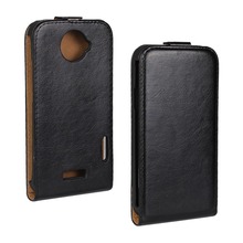 Retro Book Luxury Genuine PU Leather Case For HTC One X cell Phone Flip vertical Leather