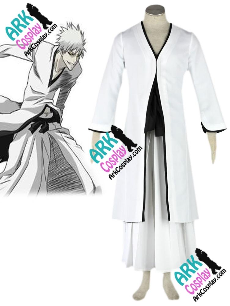 Bleach Kurosaki Ichigo Cosplay Kimono Cosplay White Mens Bleach Cosplay Costume