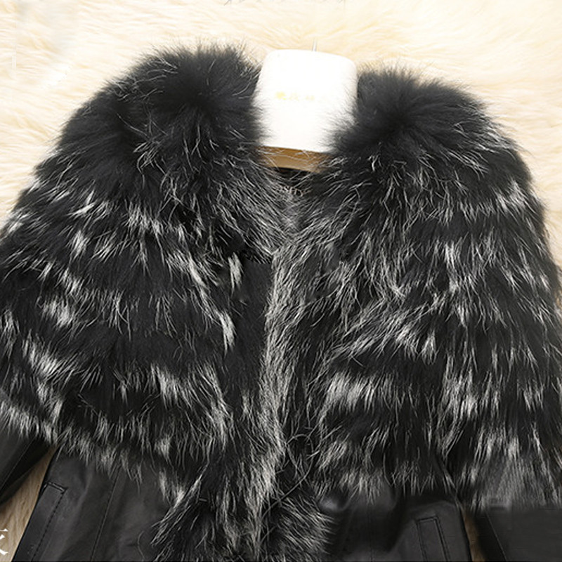 Winter-Medium-length-Women-s-Warm-Fur-Collar-Coat-Leather-Cotton-Jacket-Trench-Outwear-Overcoat-Parka (3)