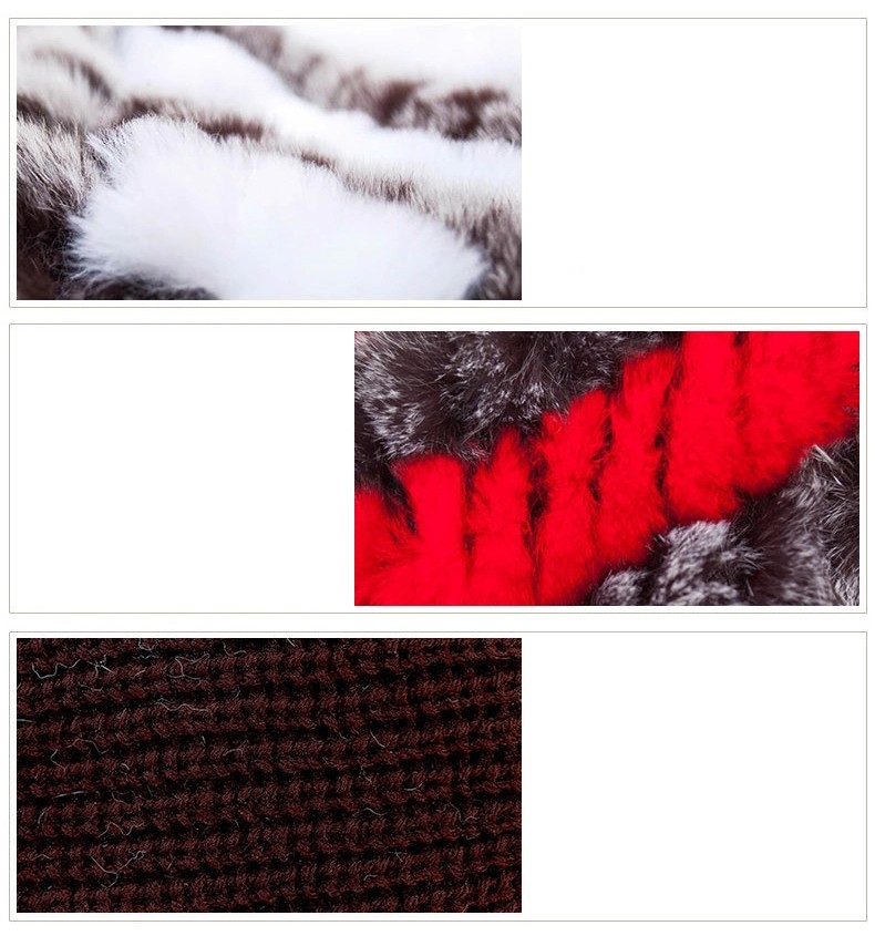Low Low Low !!! Hot Sales Cheap Real Rex Rabbit Fur Hats High Quality Knitted Rex Rabbit Fur Beanies Women Skullies DL6182 (68)