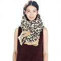 190cm Fashion Spain Pashmina Cashmere Leopard Scarf Brand Winter Women Scarf Camping Tassels Cape Luxury Shawls