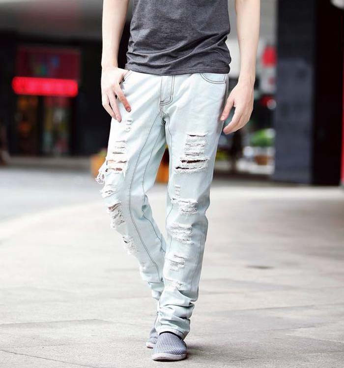 men jeans white (2)
