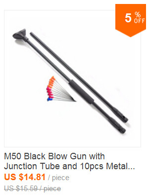 5Bag//lot 50pcs arrows blow darts//needlse Suitable for Blow Gun Calibre 1cm