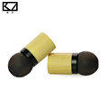 KZ ED7 Bamboo Wood Earphones with Microphone 3 5mm HD HiFi In Ear Monitor Bass Stereo