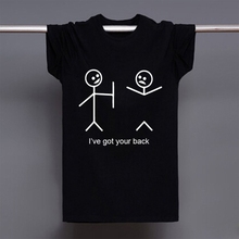 2016 Summer Style I’ve Got Your Back Tshirts Funny Printing Short Sleeve T-shirts Cotton Casual Men T Shirts Tees Tops