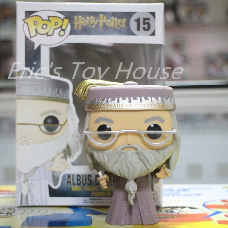 New Funko POP Original Vinyl Action Figure Harry Potter Albus Dumbledore Doll Collectible Decoration Toy with Original Box