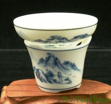 Blue & White Porcelain Strainer Set – Landscape Design