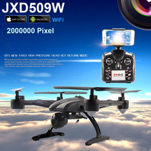 RC Quadcopter Smart WiFi FPV JXD 509W Android IOS Headless Aerial 6Axis 4CH RTF 2MP Camera Drone with Camera JXD 509G