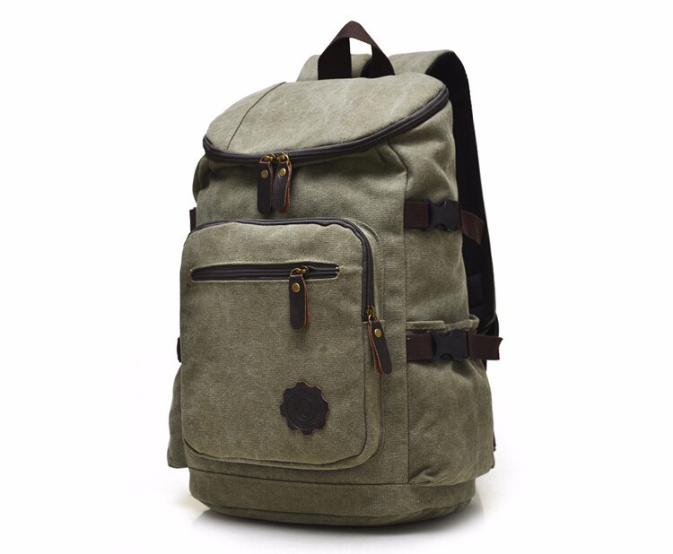 High capacity Vintage Backpack Fashion High quality boy school bag Casual Travel Bags men Canvas Backpack (8)