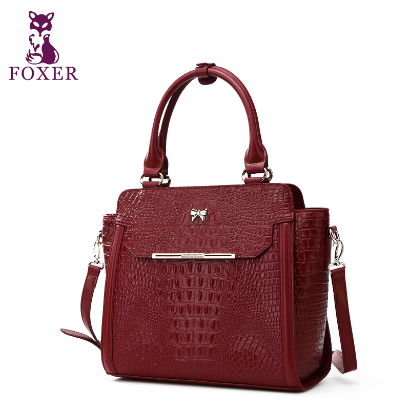 Christmas 2014 Women Crocodile handbag fashion women genuine leather bags women messenger bag bolsas femininas