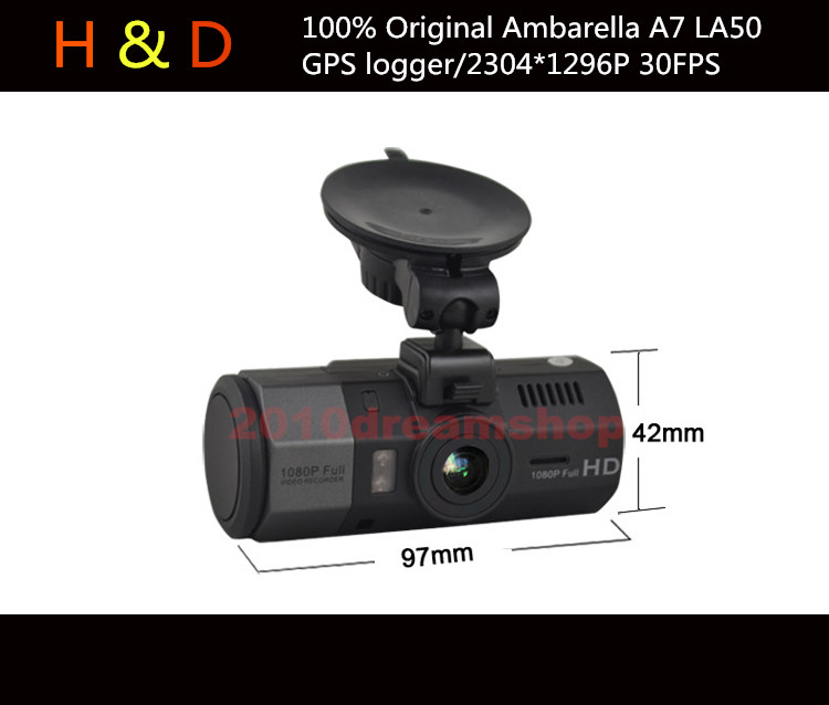  Ambarella A7LA50D   DVR  1296 P + GPS  + G -  +   + 170 .  