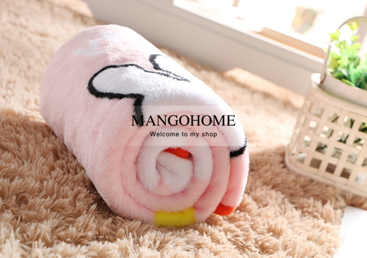 super- soft -skin-friendly- flannel- double-sided- pink Miffy- baby- blanket- air- conditioning- blanket-16.jpg