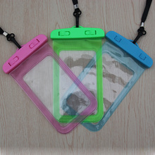 100% Sealed Waterproof Bag Case Pouch Durable Water proof Underwater Cover Case For Apple iPhone4 5 6 6S Plus for Samsung galaxy