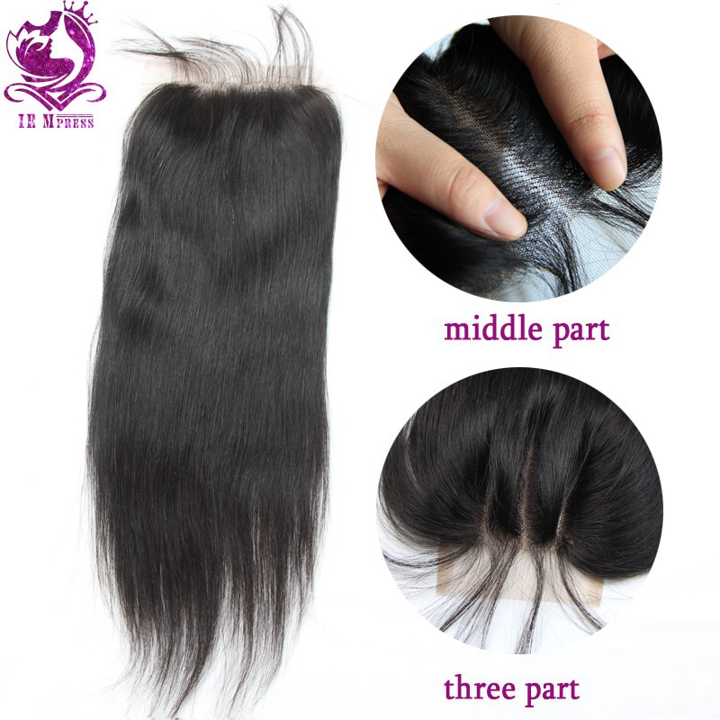 Human Hair Closure Bleached Knots Lace CLosure Filipino Straight Virgin Hair Silk Closure Bleached Knots 44inch Swiss Closure (2)