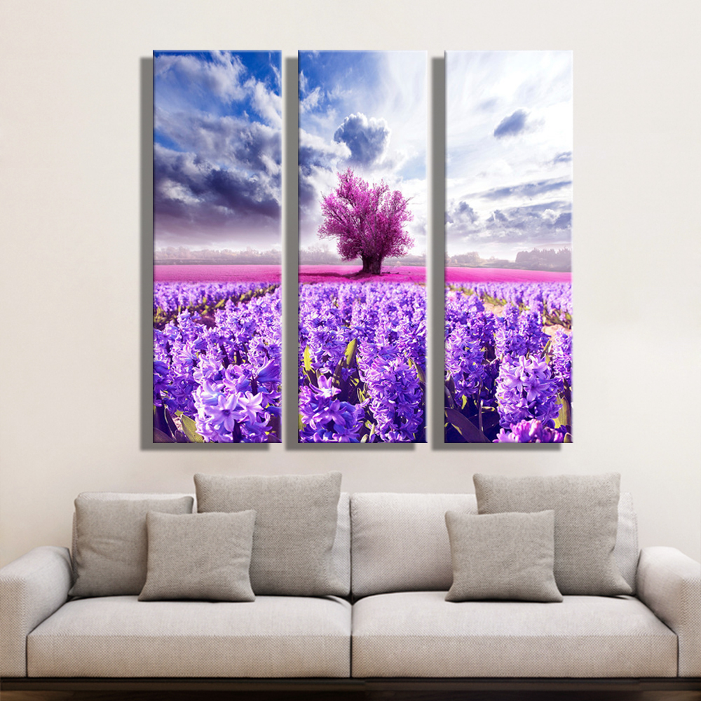 Roze bloem canvas koop goedkope roze bloem canvas loten van ...