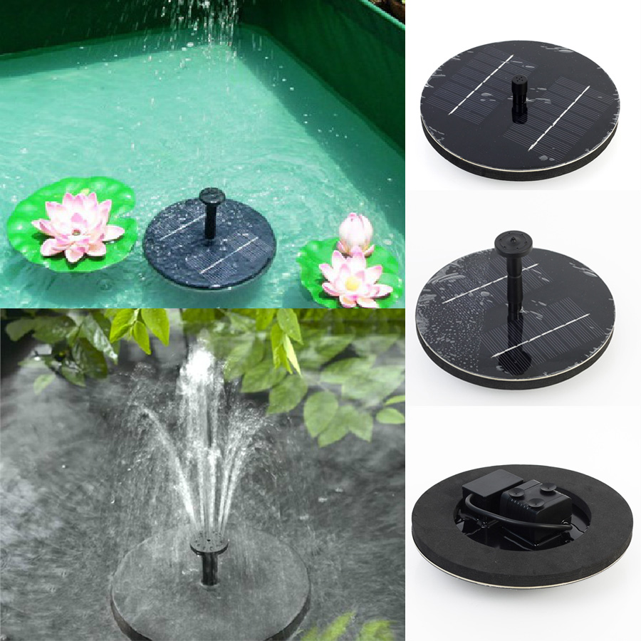 2016 High Quality Floating Low Power Consumption Solar Light Fountain Pump for Birdbath Fish Tank Small Pond Garden Decoration 2016 High Quality Floating Low Power Consumption Solar Light Fountain Pump for Birdbath Fish Tank Small Pond Garden Decoration