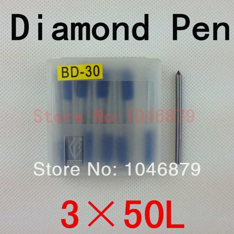 Гаджет  3mm Dia 50mm Length Grinding Wheel Diamond Dressing Pen Dresser Tool,Head for the natural diamond None Аппаратные средства